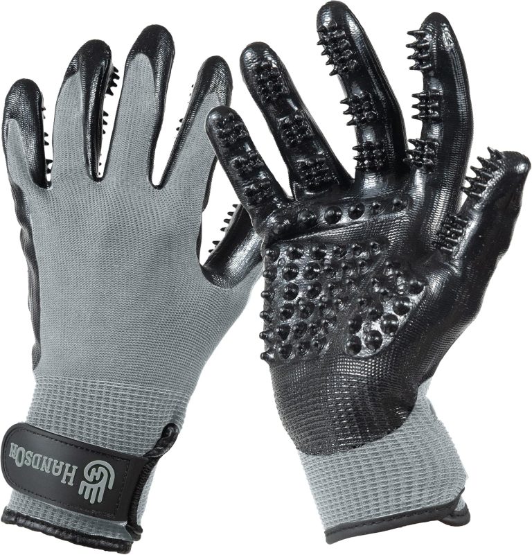 Pet Hair Removal Glove with 255 Silicone